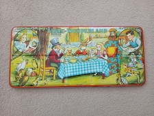 Large Alice In Wonderland Paint Tin Box