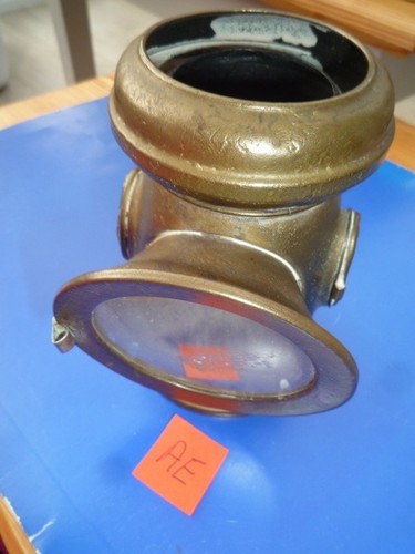 Vintage brass bike cycle lamp - vintage,