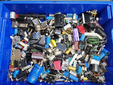 3 Kg Of Electronic Components From Various Test Gear HP , WG , Anritsu , Racal