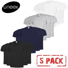 5 PACK UNEEK Classic V-Neck T