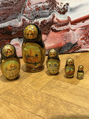 Vintage russian wooden - vintage,