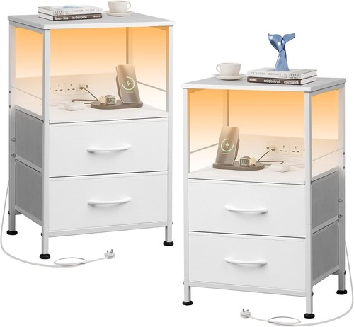 2pcs modern led bedside - 2pcs,