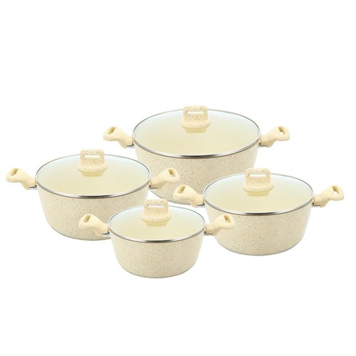 Zoya aluminium 4pcs stockpot - 4pcs,