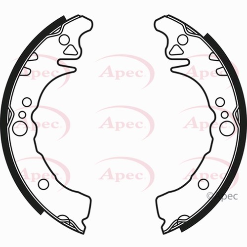 Brake shoes set for - for, daihatsu