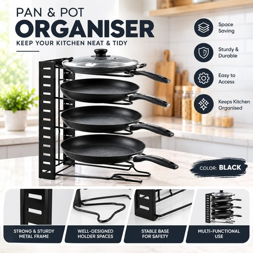 Pan lid holder - pot,