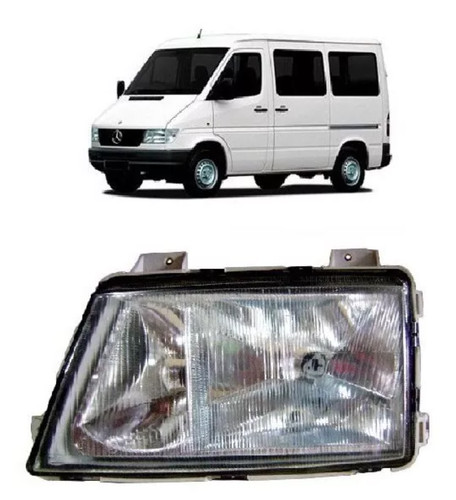 Right headlight for mercedes - for,