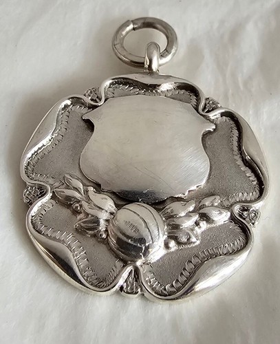 Sterling silver fob - /, pendant