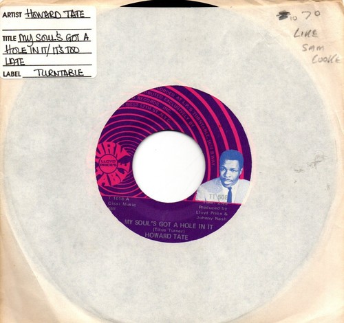 Howard tate soul got - howard, soul's