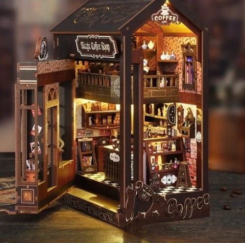 Book nook magic coffee house - magic,