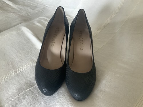 Womens staccato black leather - womens,