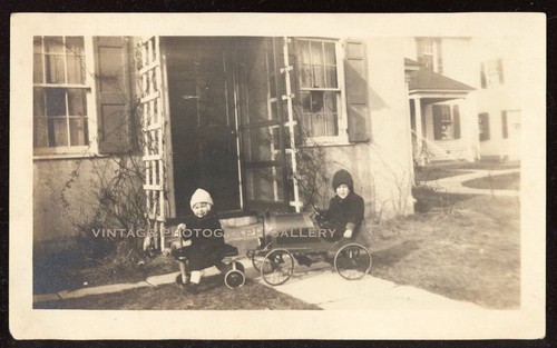 Antique photo children with - photo,
