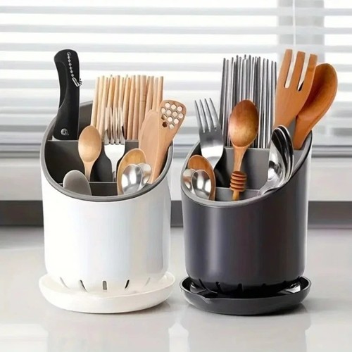Plastic cutlery drainer holder - cutlery,