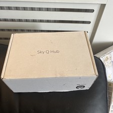 Sky Q Hub SR203 Modem Router Black Wi-Fi Wireless Dual-Band 4-Ethernet Ports