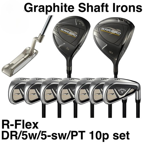 New callaway warbird club 10p - new,