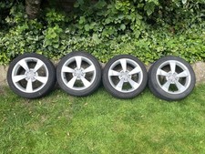 Set 4 Genuine Audi A1 Silver