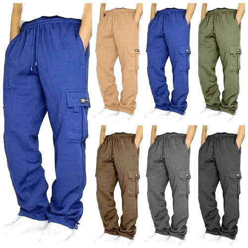 Men pants cargo - pants,