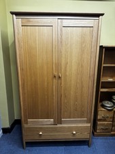 Ercol Teramo Pale Oak Wardrobe