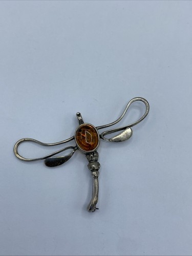 Vintage silver amber - silver,