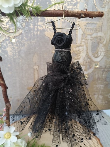 Dolls house miniature dress - dolls,