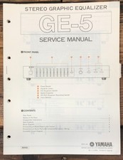 Yamaha GE-5 Graphic Equalizer