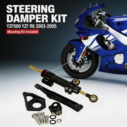Steering damper for - steering, yamaha