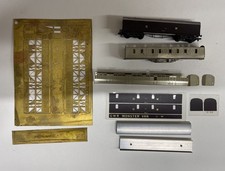 Job lot N/2mm coach kits. Unbuilt, part built, not complete. Cavndish Mallard