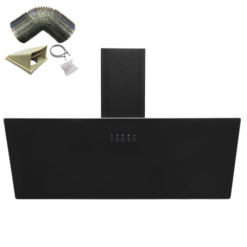 Sia ah90bl 90cm black angled - 90cm,