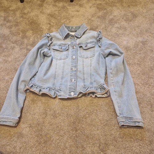 Next girls denim jacket age - girls,