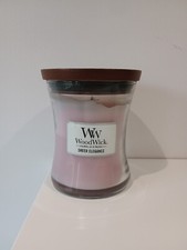 WoodWick Candle Sheer Elegance Fragrance Medium Hourglass Shape 10 oz 283g/275g