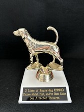 4 1/2" tall Fox Hound Dog