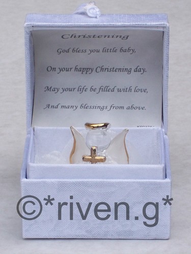 Christening gift for - for, and