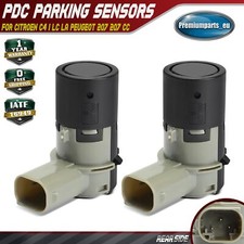 2x Parking Sensors Rear Side for Citroën C4 I LC LA Peugeot 207 207 CC 207 SW 