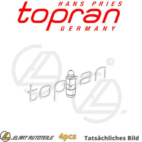 Valve tappets for kia - 4x,