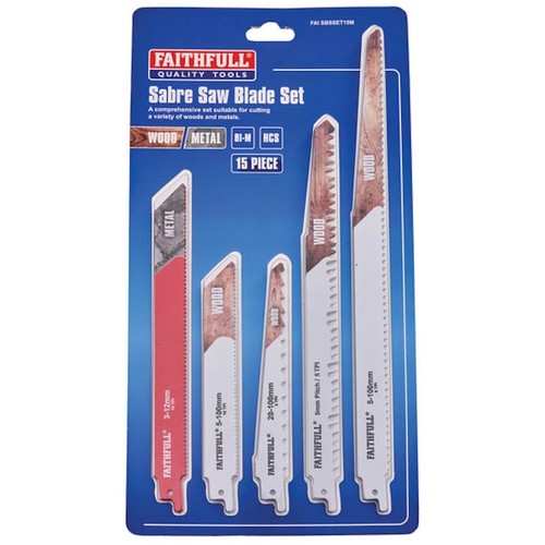 Faithfull sabre saw - sabre, set