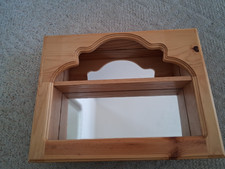 2 Solid Oak Wood Mirrored