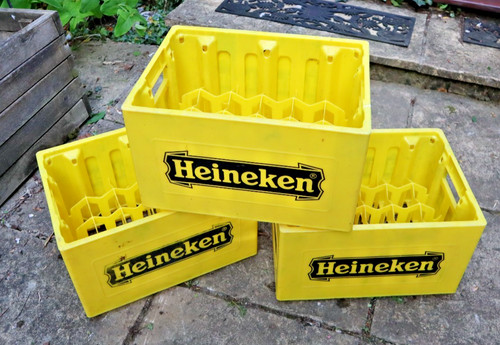 Vintage heineken yellow - heineken,