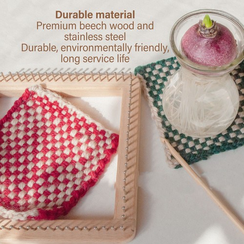 Square knitting loom wood - knitting,