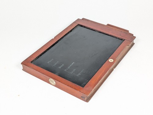Thornton pickard wooden half - ,