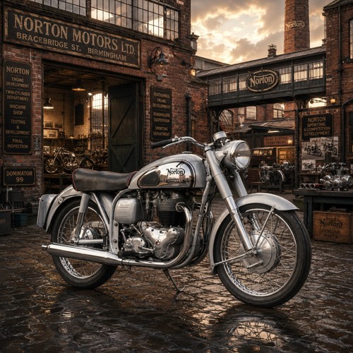 1958 norton dominator - 1958, 99