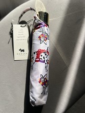 Radley Party Pals Mini Compact Umbrella Brand New with Tags