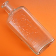 Vintage Glass Medicine Bottle