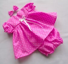  Dolls clothes Pink tiny tears