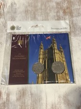 UK 1973 EEC Entry & 2020 EU Withdrawal 50p Sealed 2 Coin Set Presentation Pack