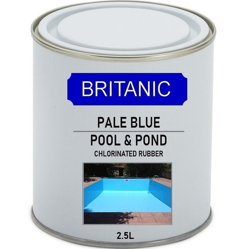 Chlorinated rubber pale blue - pale,