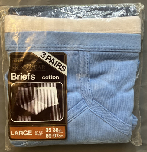 Vintage bhs front briefs - bhs, 3