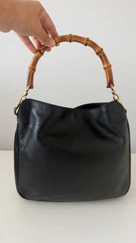 Gucci bamboo tote small - bamboo,