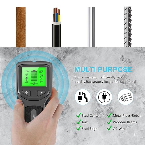 Electric detector wall - in,