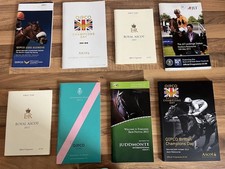 8 Frankel Race Cards 