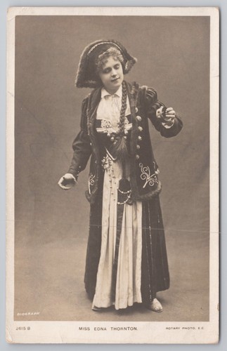 Postcard antique music
