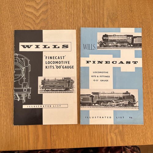 Wills finecast loco catalogues - wills,